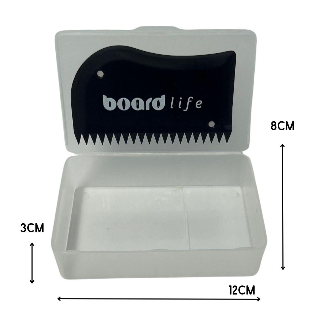 Comprar Porta Parafina Surf + Raspador Grande Board Life - Kit 2