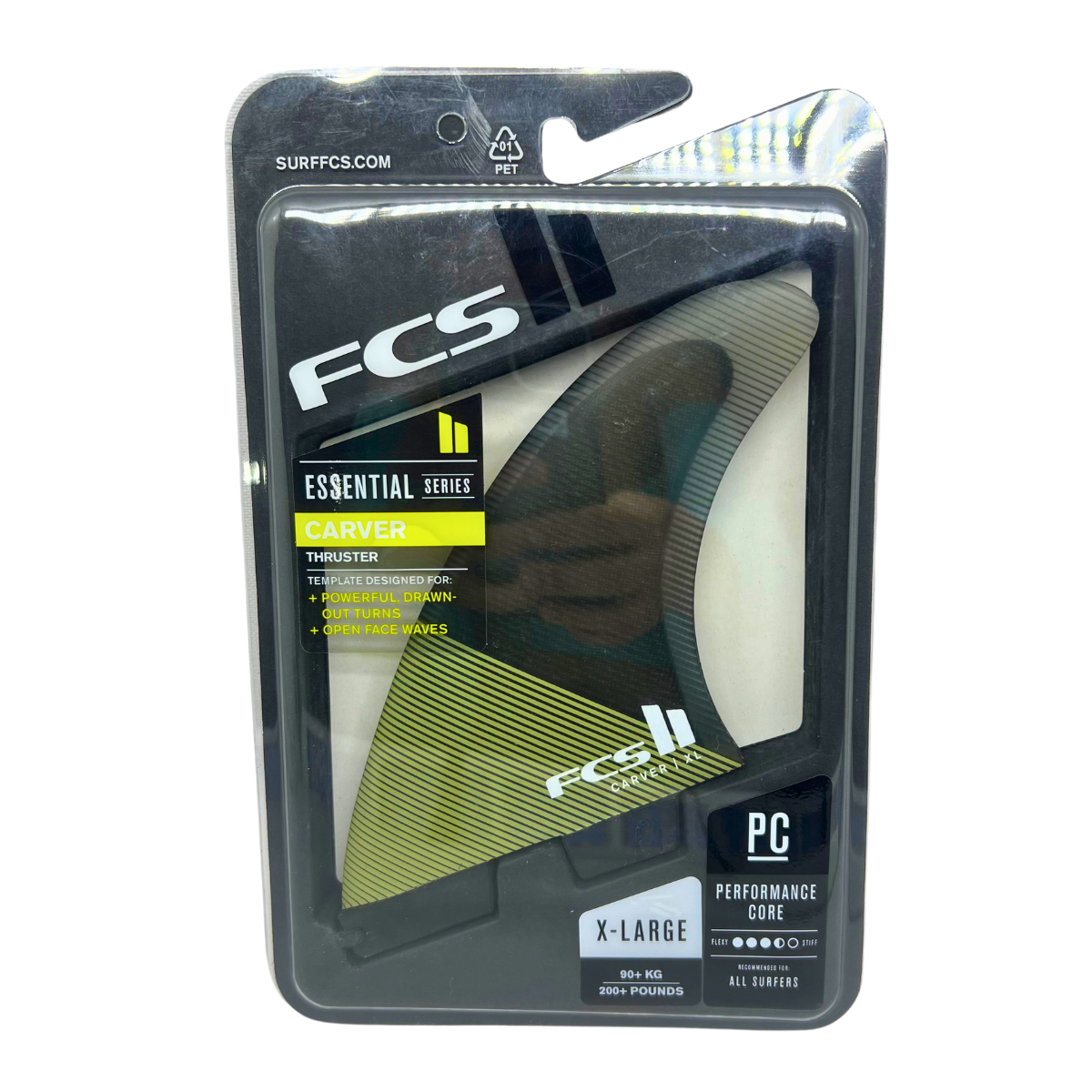 Comprar Quilhas Fcs II Carver XL Performance Core Triquilha- Extra