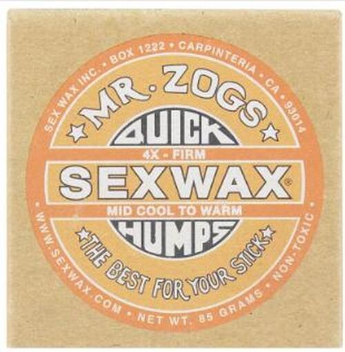 Comprar Parafina Sex Wax 4X Laranja Morna Quick Humps