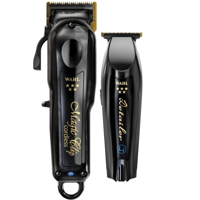 Comprar Barber Combo Wahl Cordless Magic Clip + Detailer Black