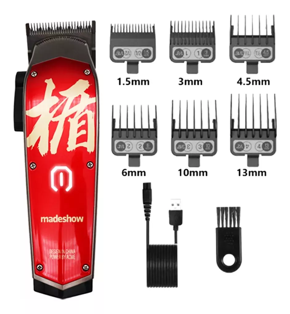 Comprar Combo Madeshow Black Corte e Acabamento M10 e M11 Vermelho