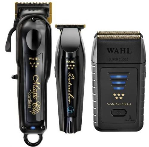 Comprar Barber Combo Wahl Cordless Magic Clip + Detailer Black