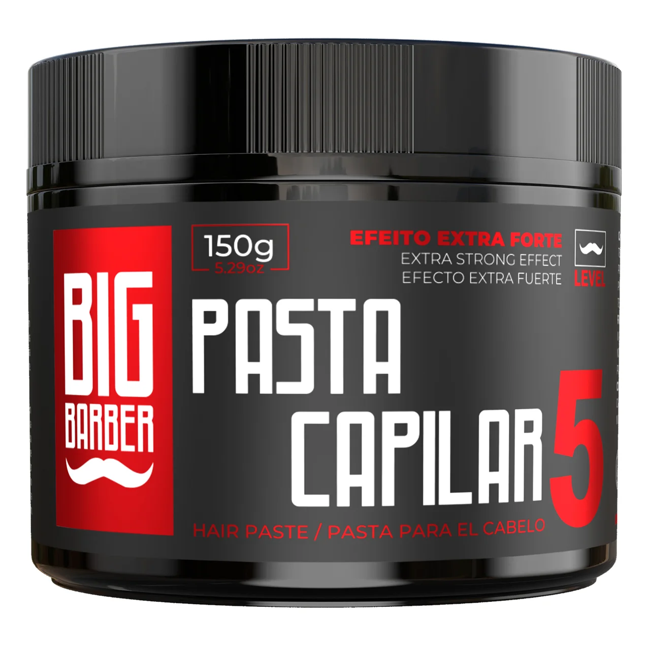 Comprar Pasta Capilar Big Barber 150g Level 5 Efeito Extra Forte