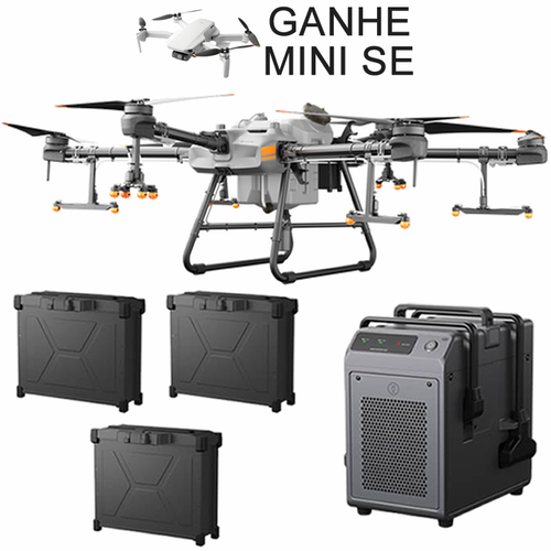 DJI Agras T30 + 3 Baterias + Carregador