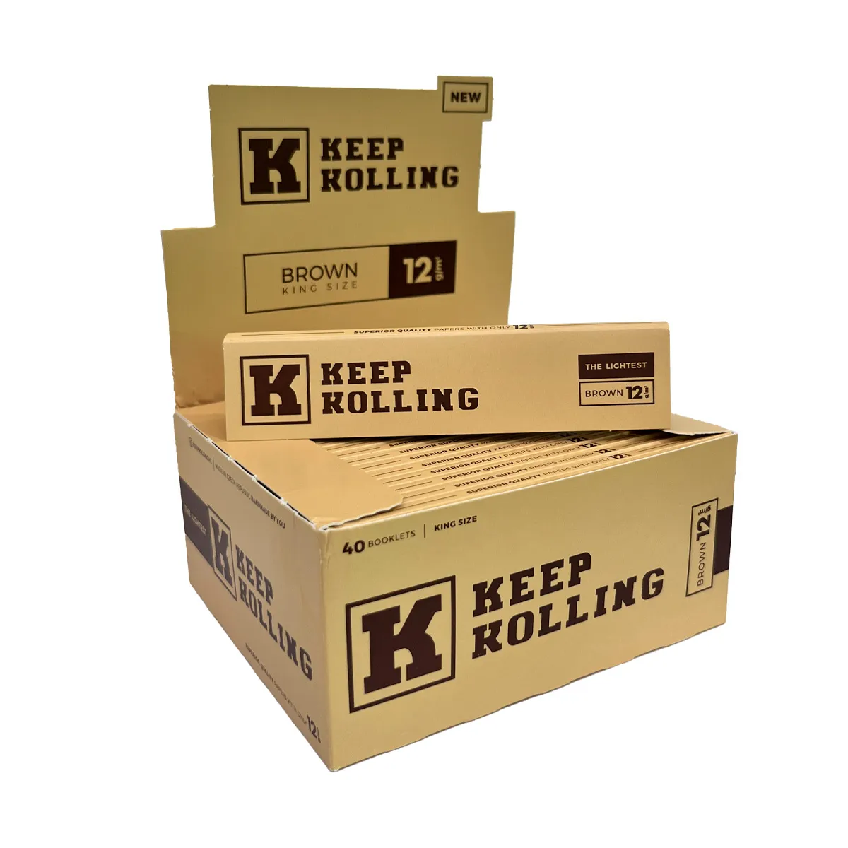 Seda Keep Rolling Brown King Size