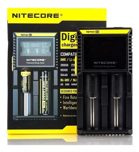 Nitecore D2 - Carregador De Baterias