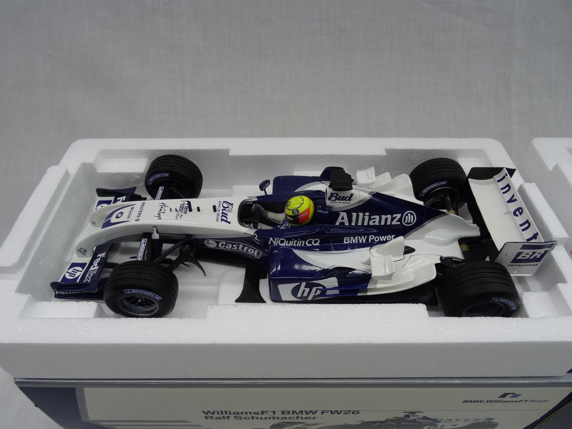 Comprar F1 WILLIANS BMW 2004 FW26 RALF SHUMACHER 1:18 - a partir