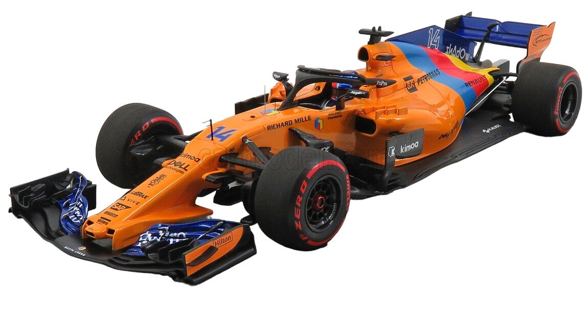 Comprar F1 Mclaren F Alonso Abu Dhabi 2018 1/18 Miniatura