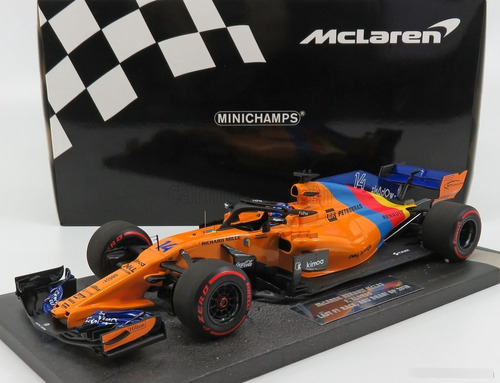 Comprar F1 Mclaren F Alonso Abu Dhabi 2018 1/18 Miniatura