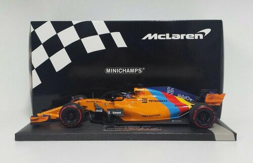 Comprar F1 Mclaren F Alonso Abu Dhabi 2018 1/18 Miniatura