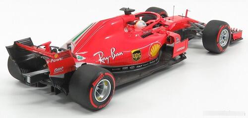Comprar F1 Ferrari Sebastian Vettel 2018 SF71-H 1/18 Miniatura Bbr