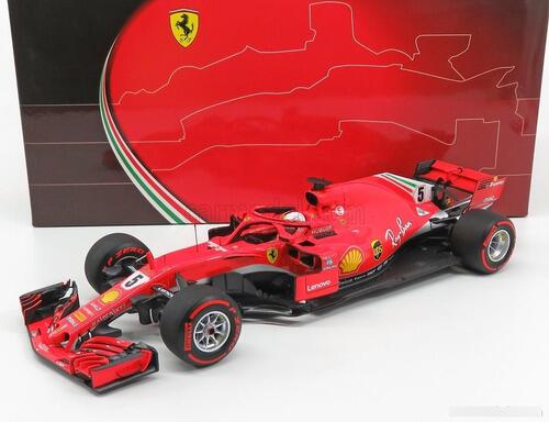 Comprar F1 Ferrari Sebastian Vettel 2018 SF71-H 1/18 Miniatura Bbr