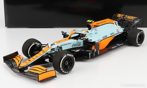 Comprar F1 Mclaren Lando Noris Monaco 2021 1/18 Miniatura