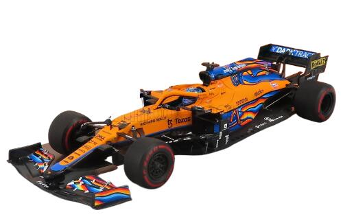 Comprar F1 Mclaren 2021 Lando Noris Abu Dhabi 1/18 Spark - a