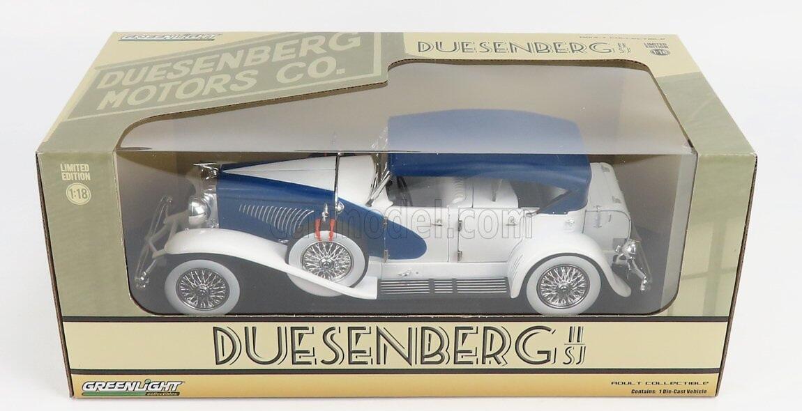 Comprar GREENLIGHT - DUESENBERG - II SJ CABRIOLET CLOSED 1934 1/18