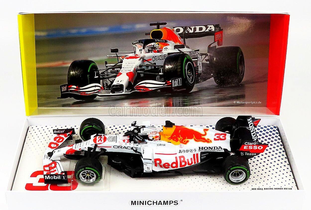 ミニカー RED BULL RENAULT F1 MINI CHAMPS 1/18 Comprar F1 Red Bull Max Verstappen 2019 1/18 Miniatura Minichamps
