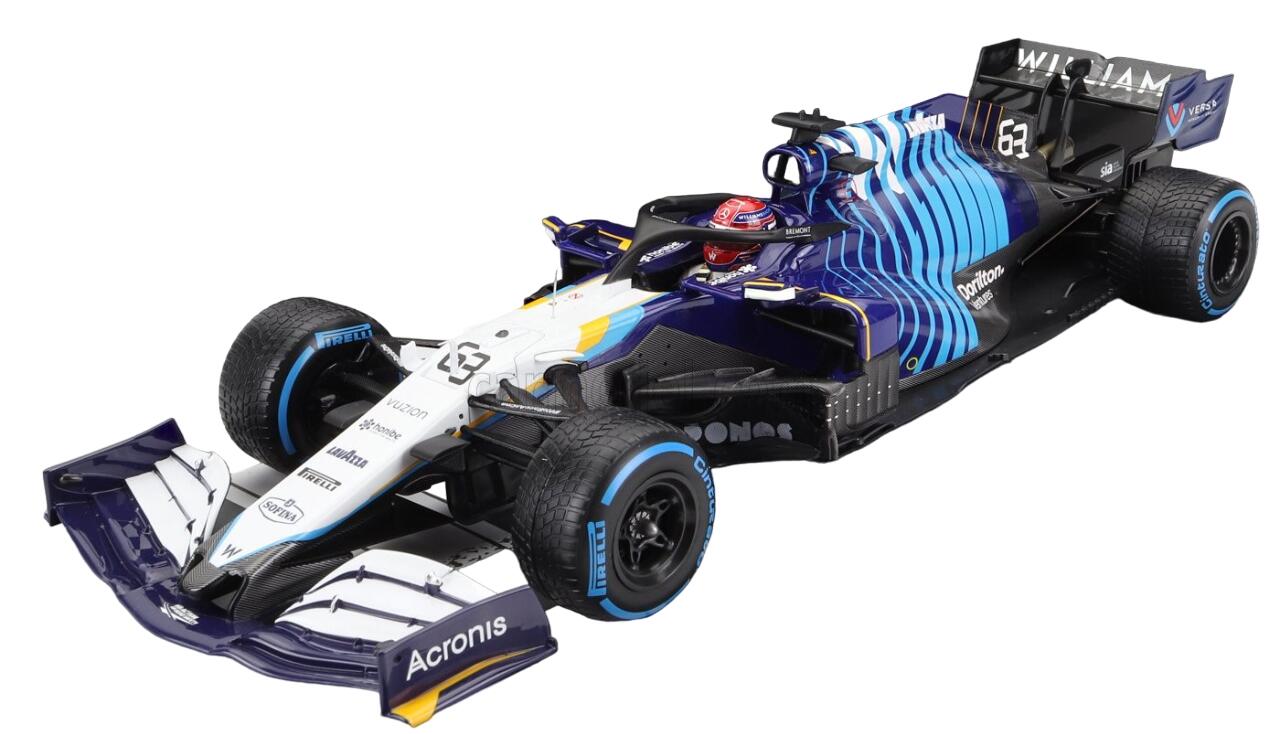 Comprar F1 Russell 2021 Williams Belgian 1/18 Miniatura Minichamps