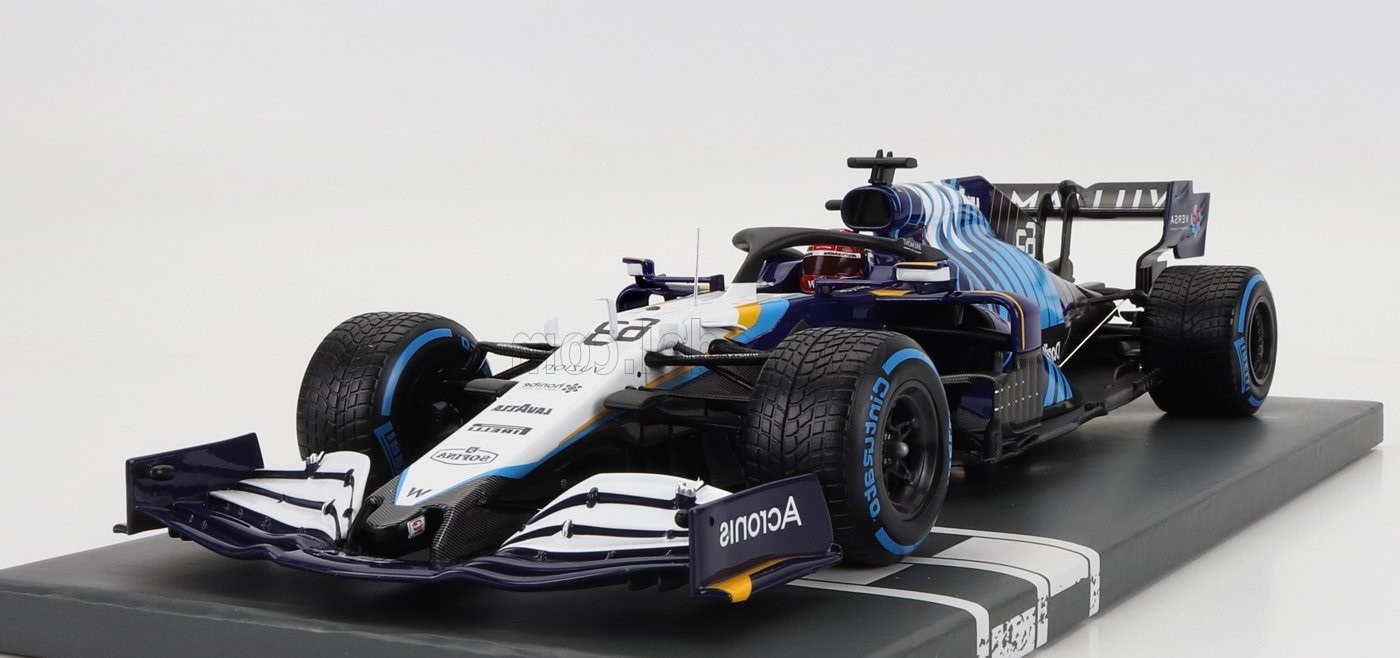 Comprar F1 Russell 2021 Williams Belgian 1/18 Miniatura Minichamps