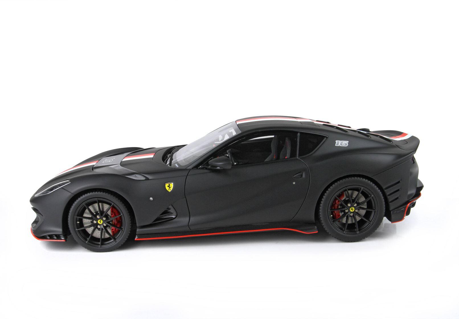 Comprar Ferrari 812 Competizione Livery Monaco Preta 1/18 BBR - a