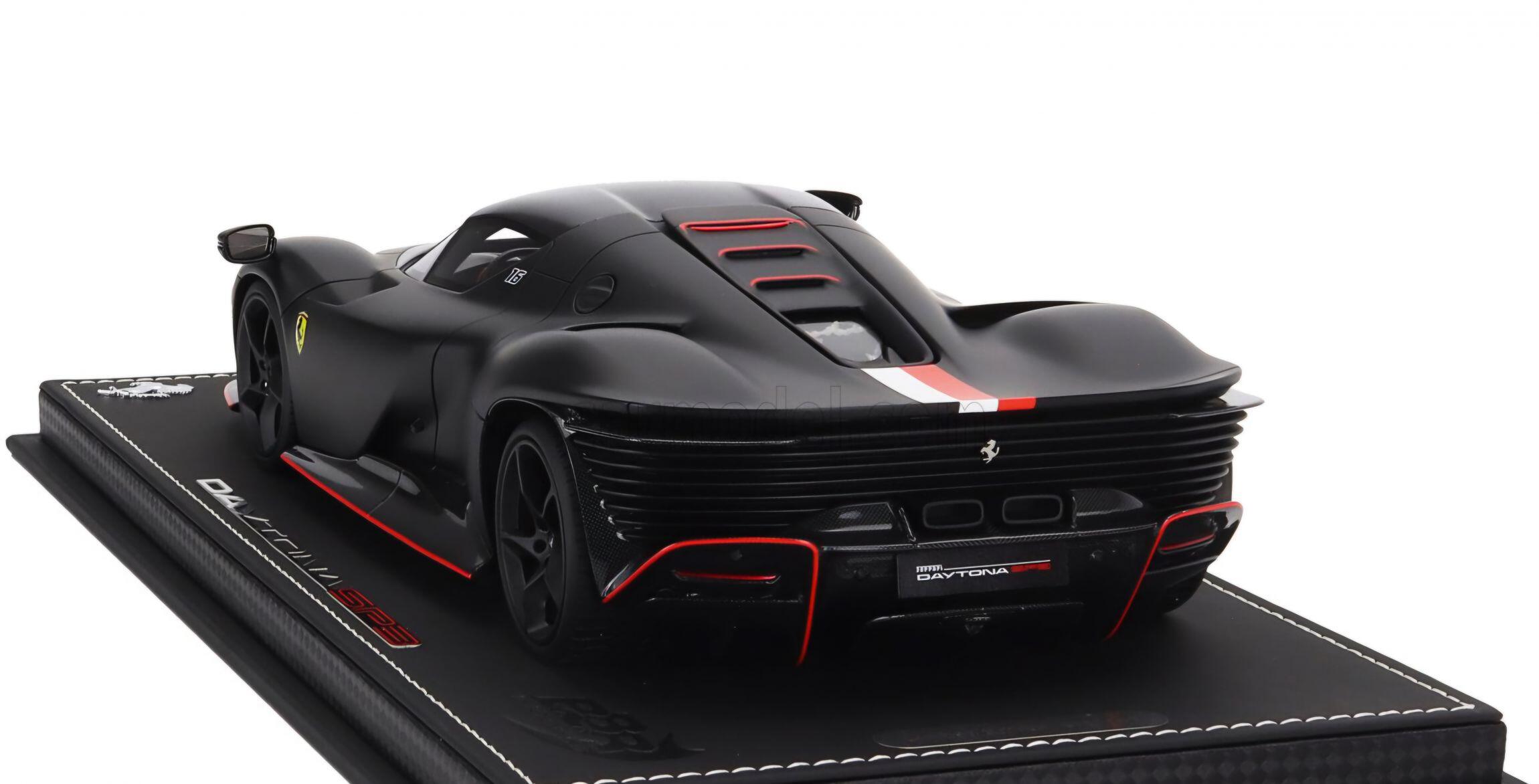 Comprar Ferrari Daytona SP3 Charles Leclerc Preta 1/18 BBR