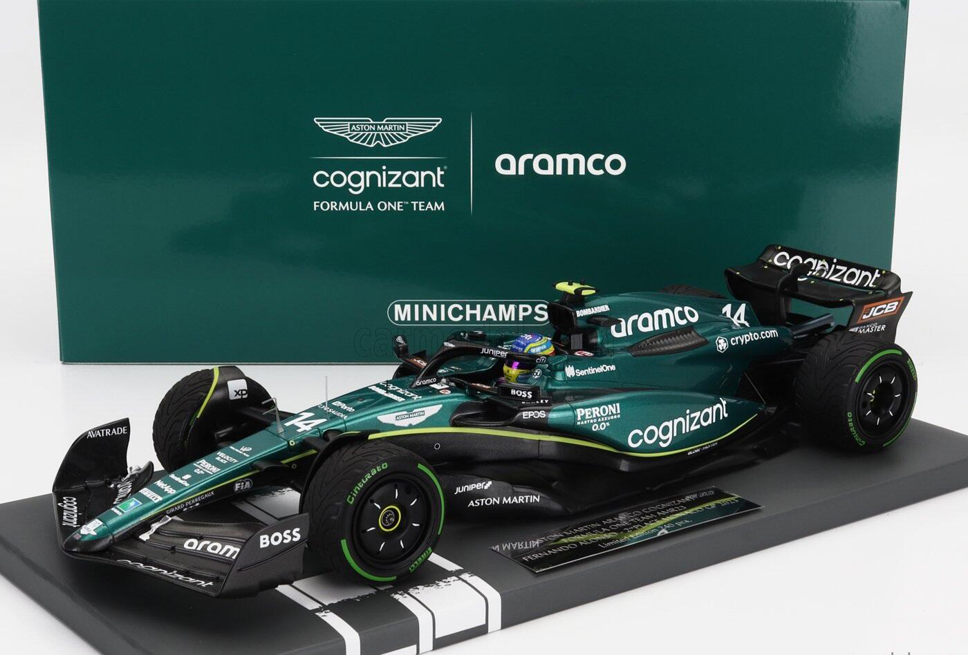 Comprar F1 Aston Martin Fernando Alonso 2023 Monaco 1/18