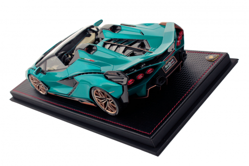 Comprar Lamborghini Sian Radster Azul 1/18 MR Miniatura - a partir