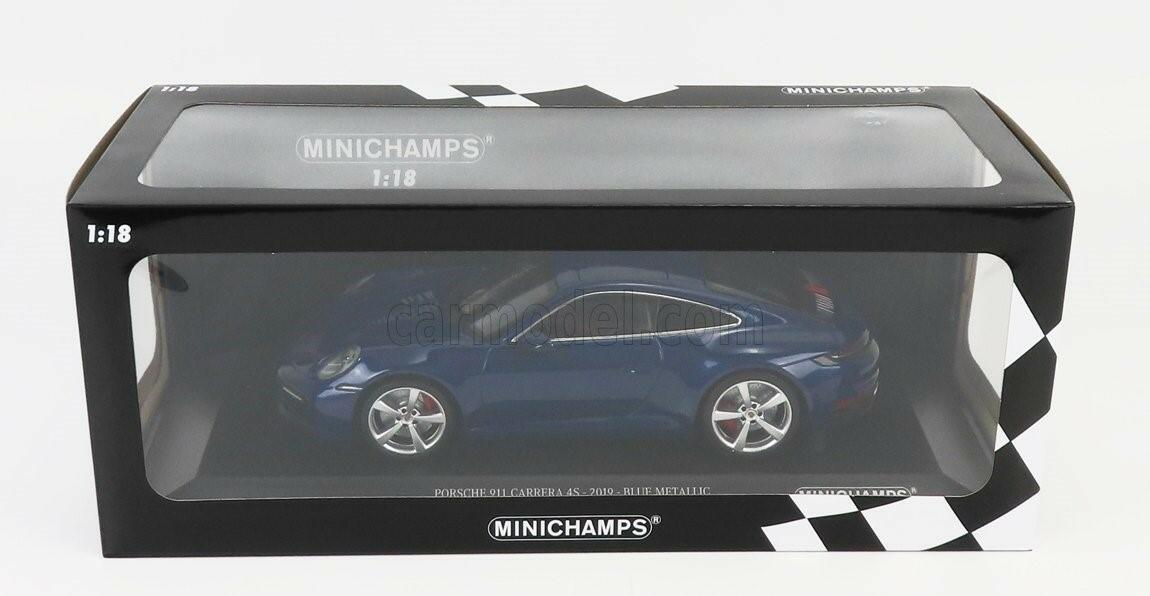 Comprar Porsche 911 992 - Carrera 4s Coupe 2019 Azul 1/18