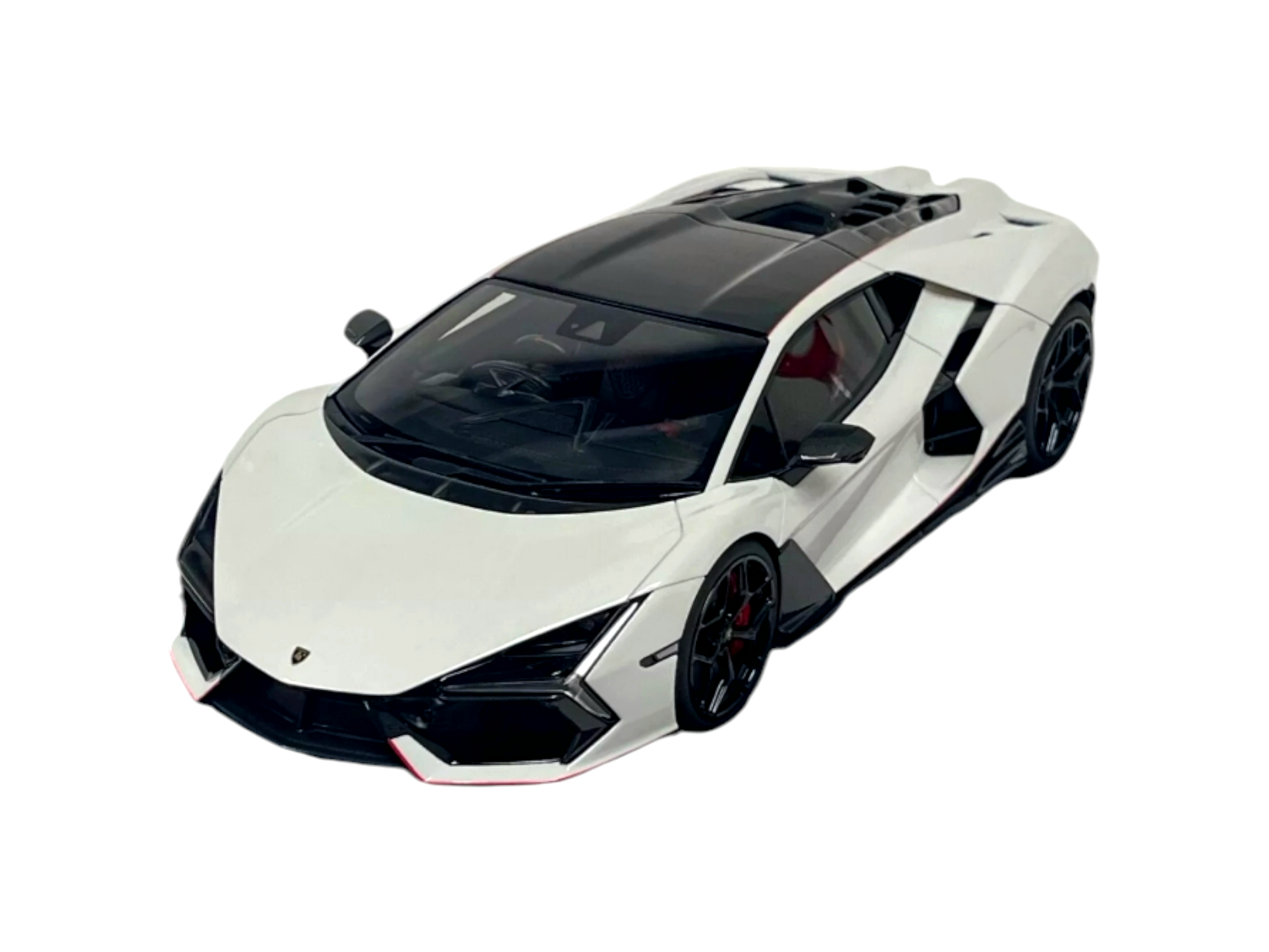 Comprar Lamborghini Revuelto Branca/Vermelha 2023 1/18 MR