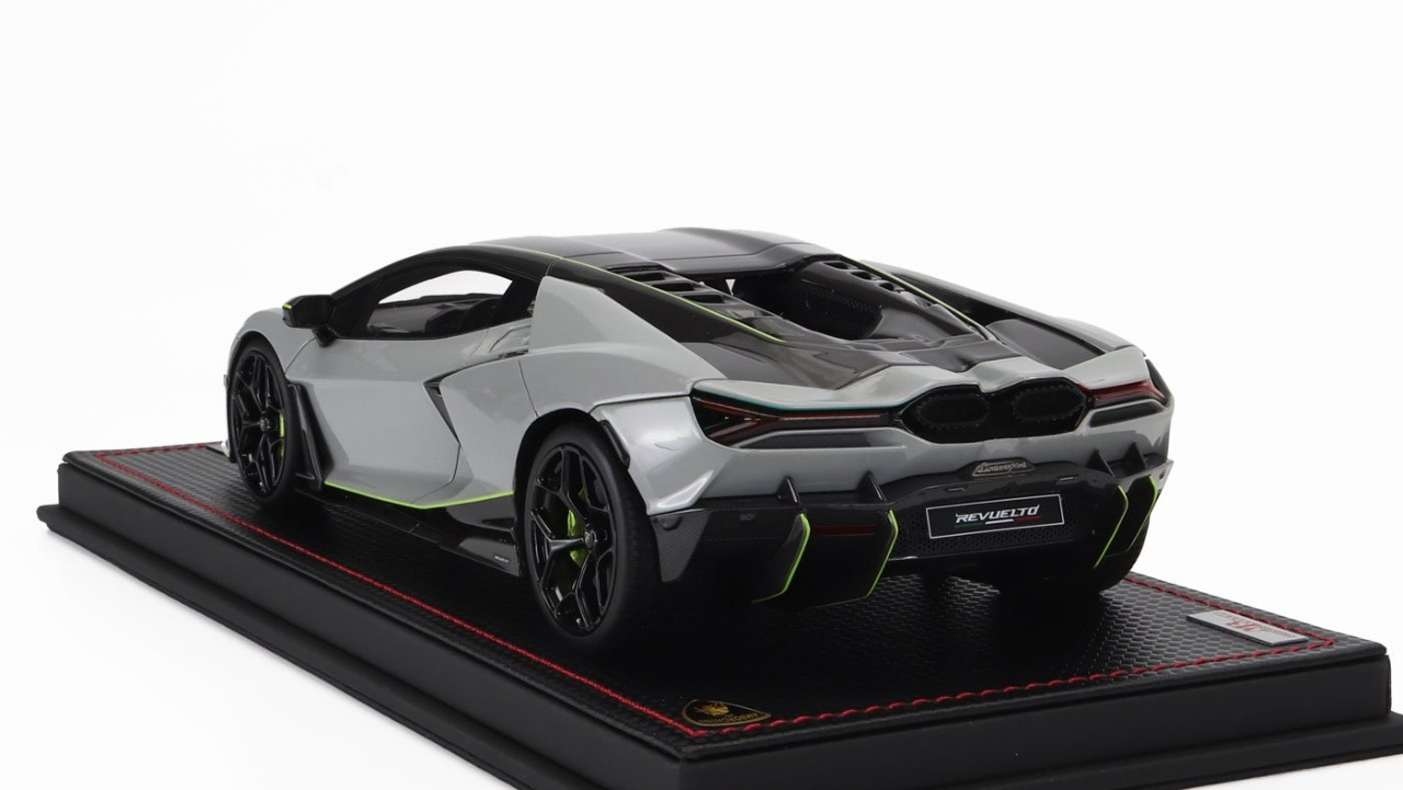 Comprar Lamborghini Revuelto Cinza/Verde 2023 1/18 MR Miniatura
