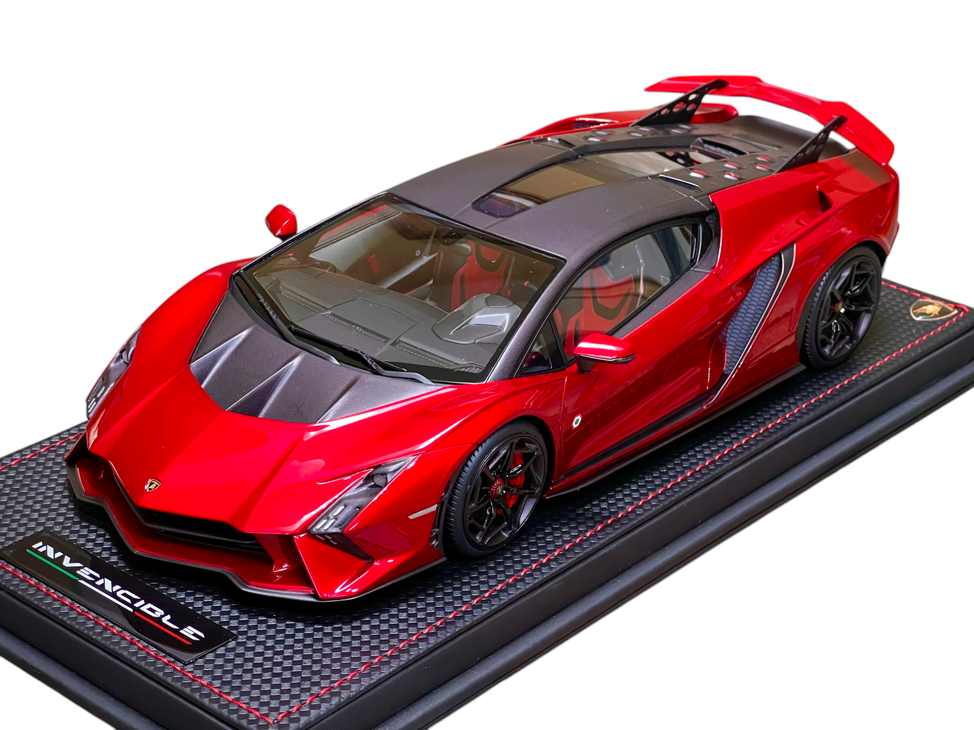 Comprar Lamborghini Invencible Vermelha 2023 1/18 MR Miniatura