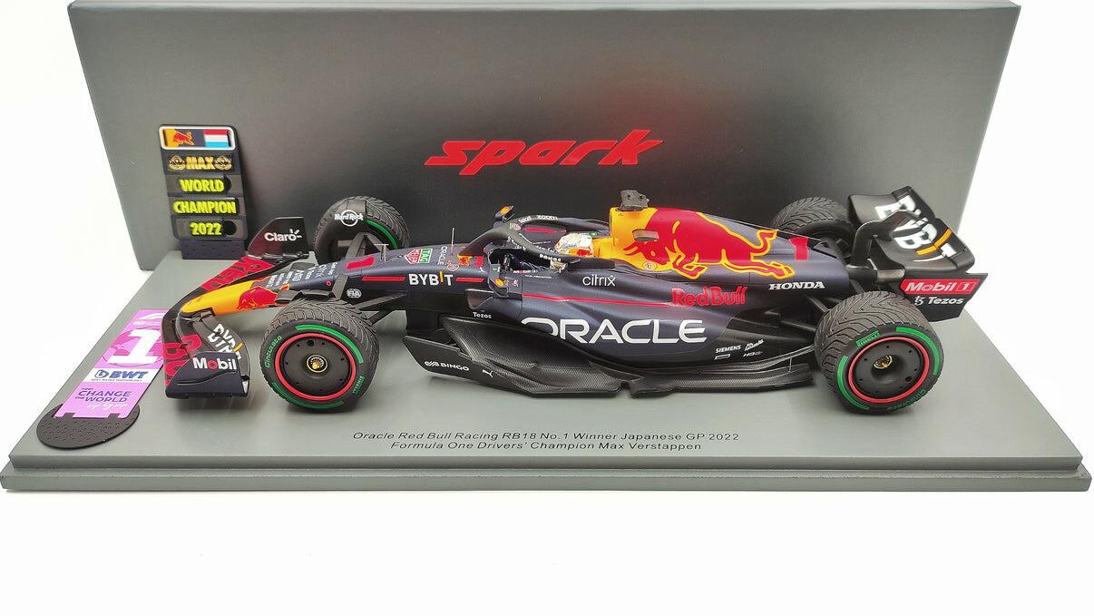 Comprar F1 Red Bull Verstappen Campeão 2022 com Pitboard 1/18