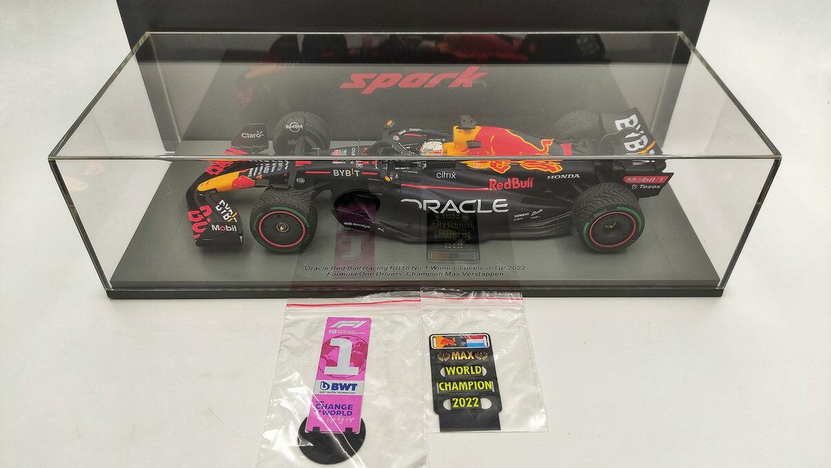 Comprar F1 Red Bull Verstappen Campeão 2022 com Pitboard 1/18