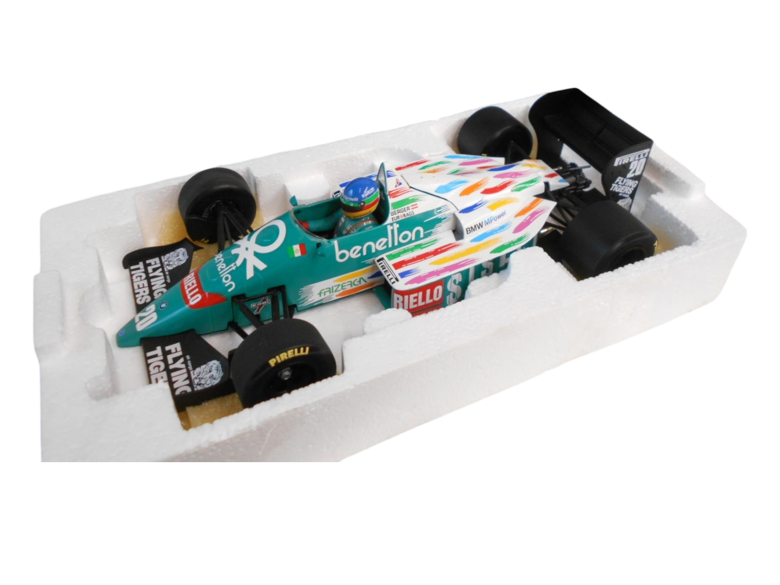 Comprar Benetton BMW B186 Gerhard Berger 1986 1/18 Miniatura BMW