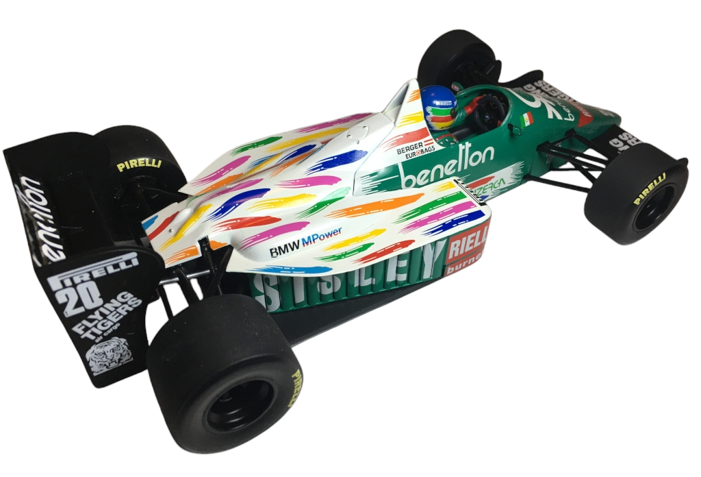 Comprar Benetton BMW B186 Gerhard Berger 1986 1/18 Miniatura BMW