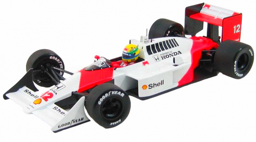 Comprar Mclaren MP4-4 Ayrton Senna 1988 1/12 Miniatura Minichamps
