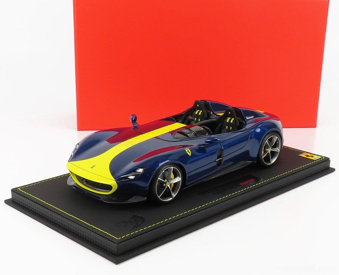 Comprar Ferrari Monza SP3 Blue Tour de France 1/18 BBR Miniatura