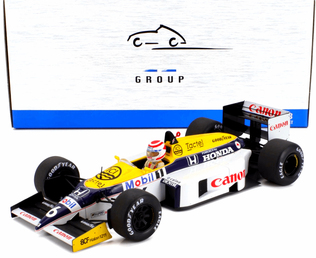 Comprar Nelson Piquet Williams Vencedor Gp Brasil 1986 1/18 MCG