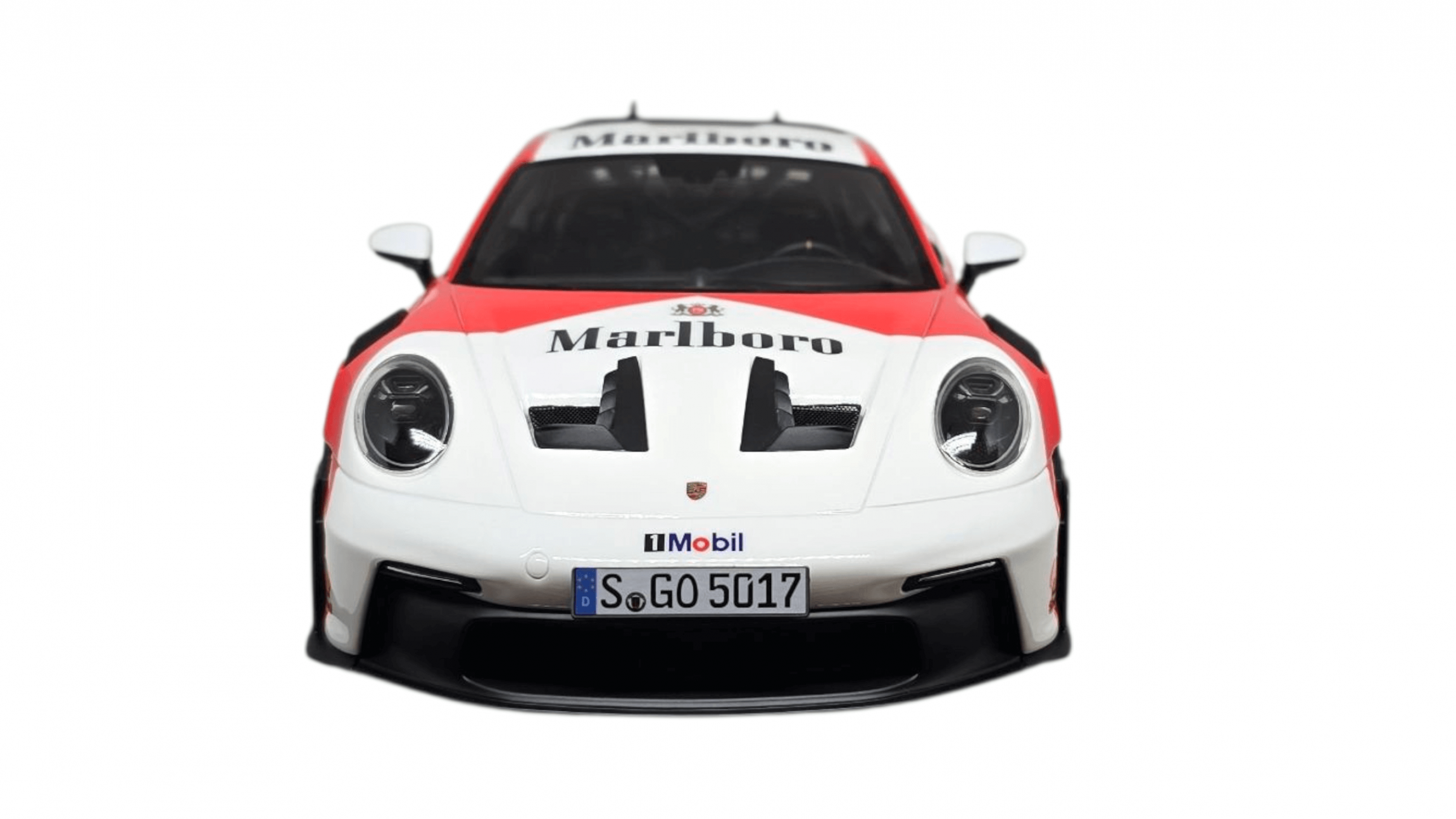 Comprar Porsche GT3 Marlboro Branca/Vermelha 1/18 Timothy & Pierre