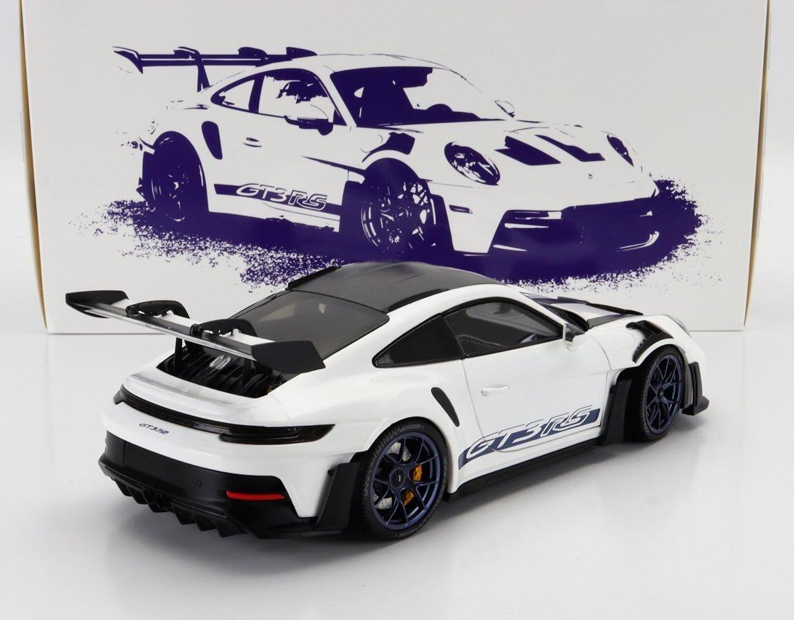 Comprar Porsche 911 992 GT3 RS Weissach 2022 Branca 1/18