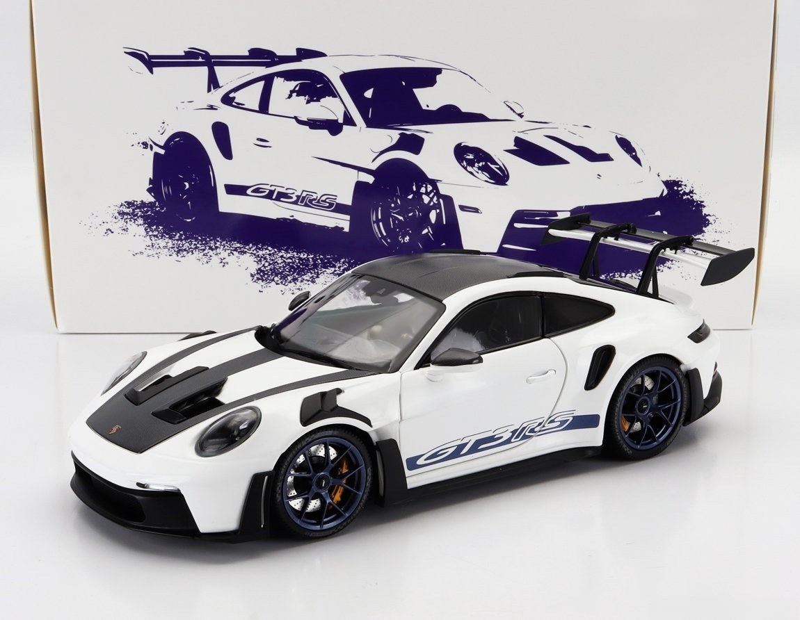 Comprar Porsche 911 992 GT3 RS Weissach 2022 Branca 1/18