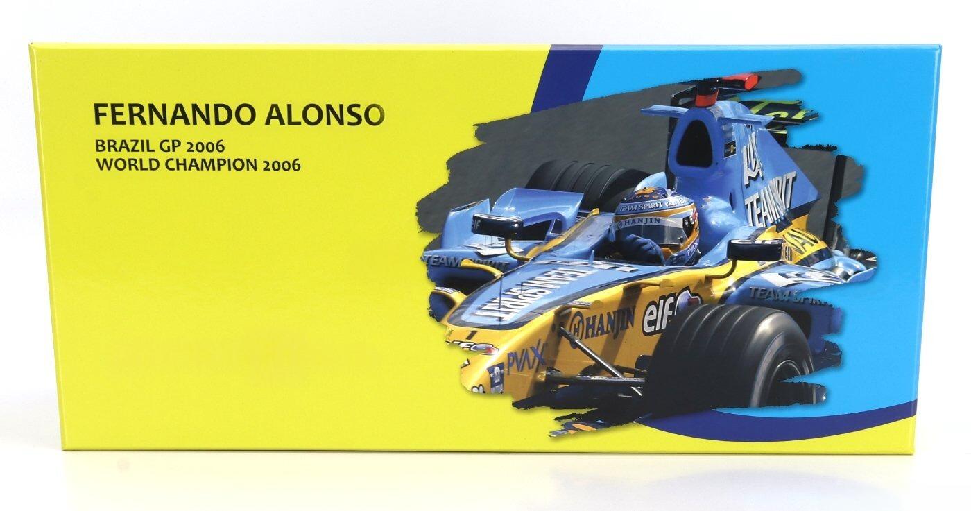 ミニカー MINICHAMPS 1/43 RENAULT F1 R26 2006 Minichamps F1 1/43 Renault R26 2006 Campeão F. Alonso #1