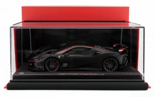 Comprar Ferrari SF90 XX Stradale Charles Leclerc 2024 Preta 1/18
