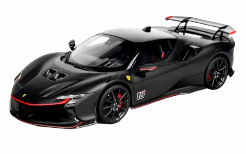 Comprar Ferrari SF90 XX Stradale Charles Leclerc 2024 Preta 1/18
