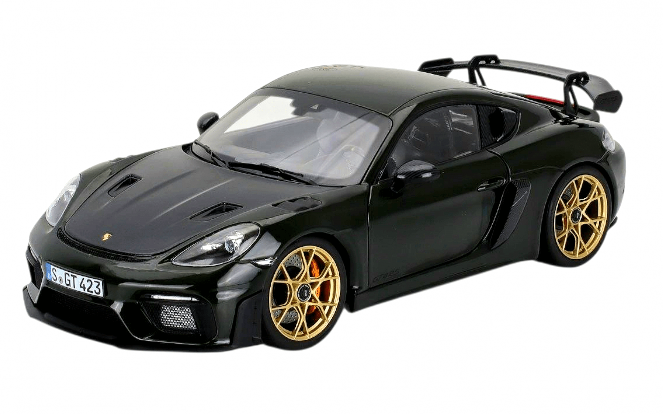 Comprar Porsche 718 Cayman GT4 2023 Weissach Verde Escuro Norev 1