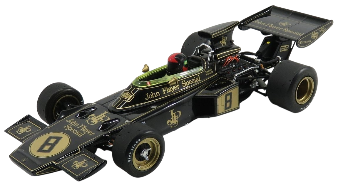エグゾト 1/18 ロータス 72D フィッティバルディ exoto Comprar F1 Emmerson Fittipaldi Lotus JPS Preta 1972 1/18 Exoto - a