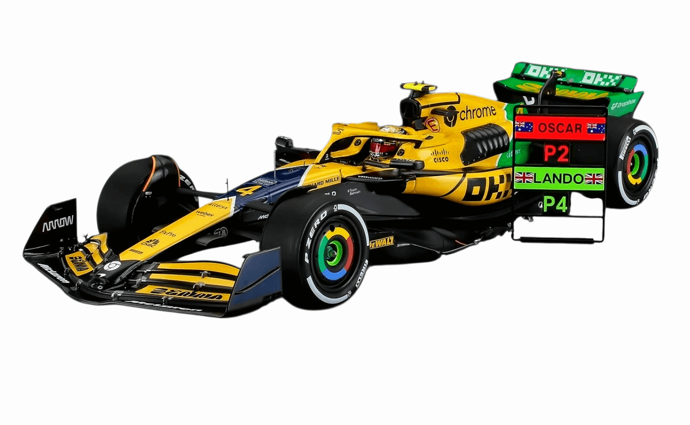 Comprar F1 Mclaren 2021 Lando Noris Abu Dhabi 1/18 Spark - a
