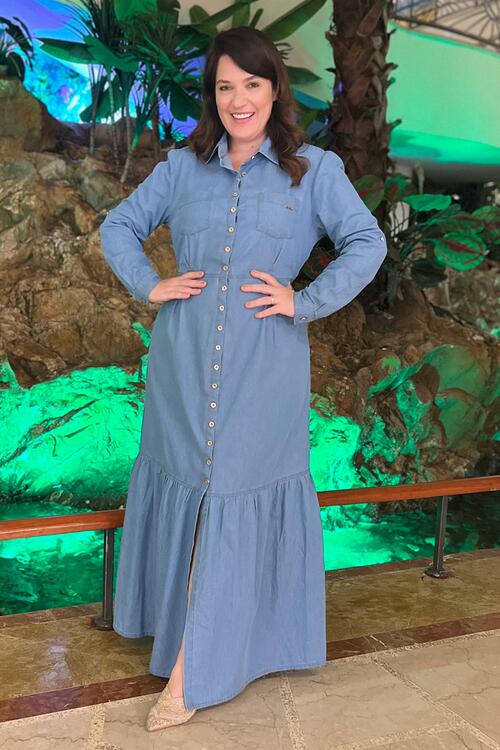 Comprar 5188 Vestido Jeans Longo