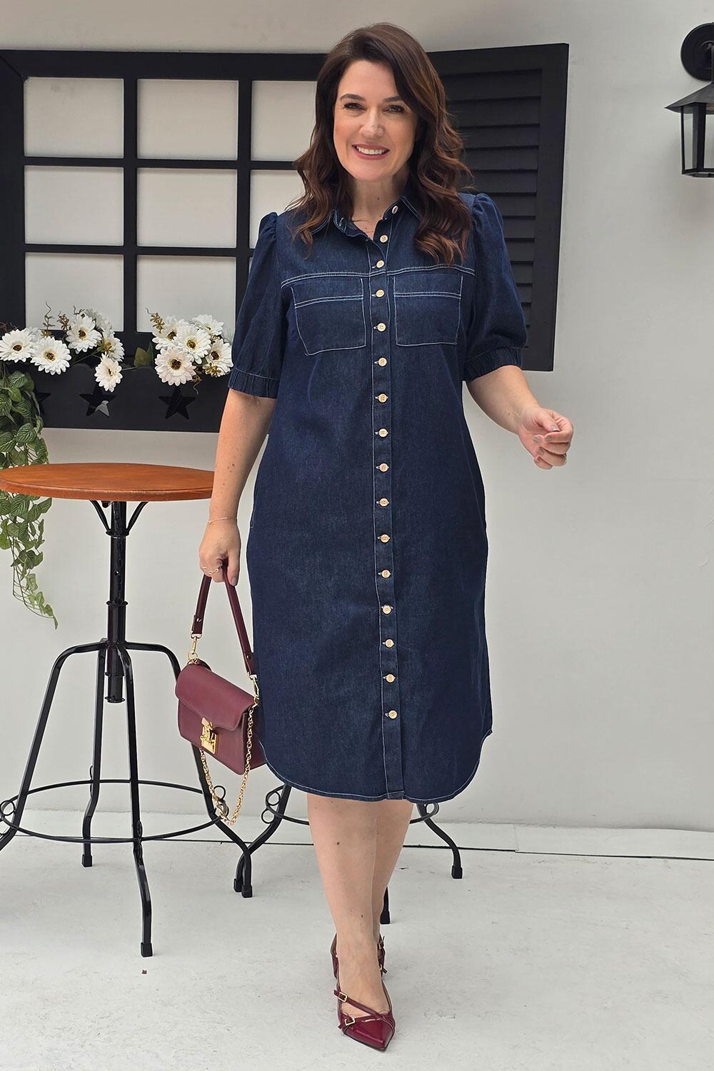 Comprar 5195 Chemise Jeans com Botões