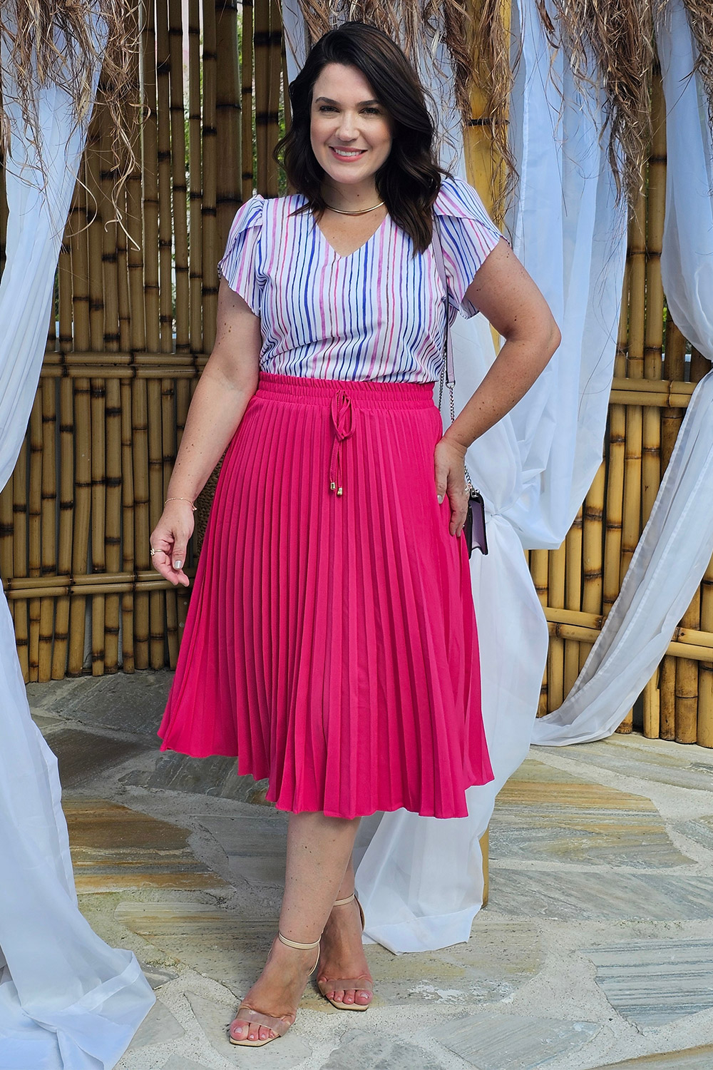 Saia Plissada Midi Plus Size Plus Size Saia Plissada Tamanho Gg