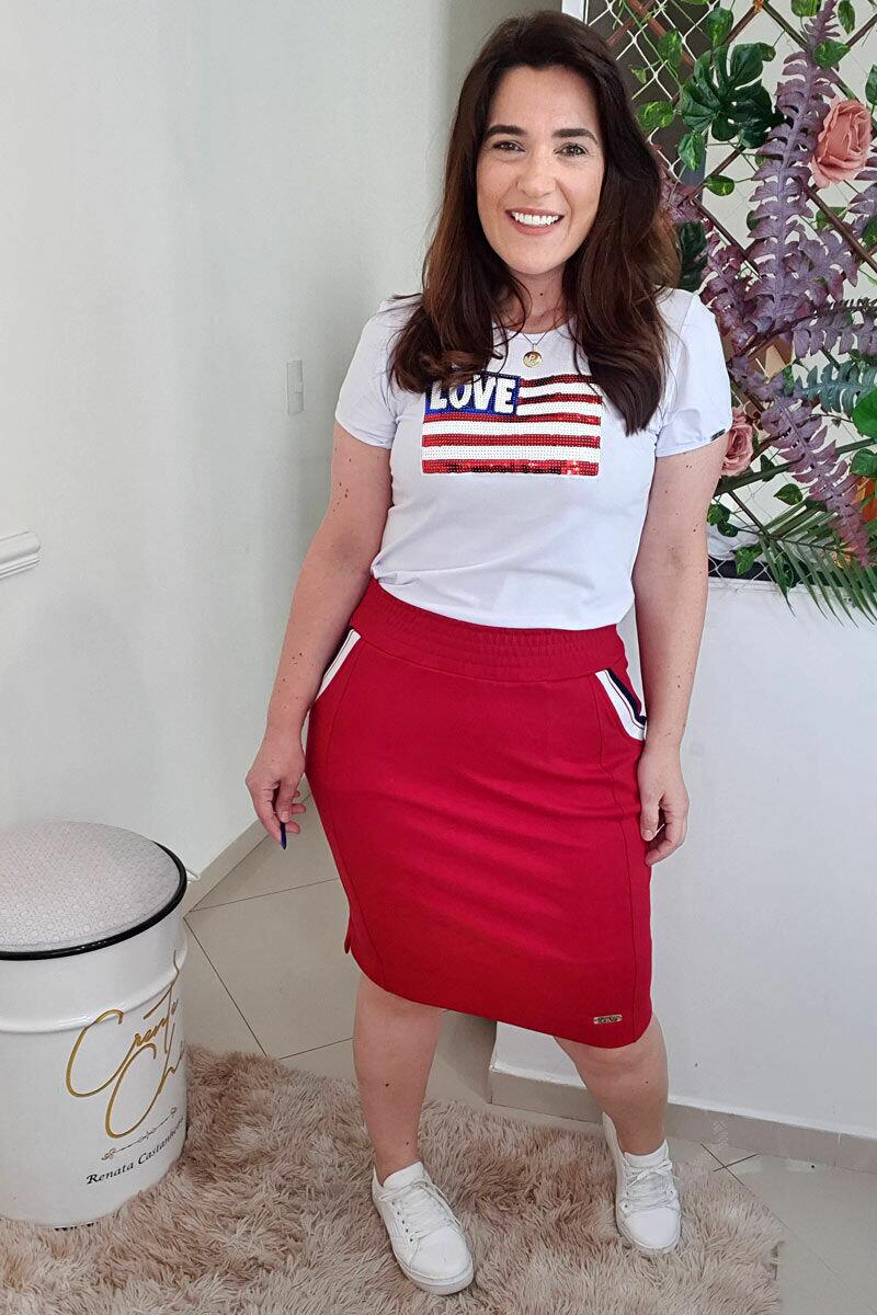 Comprar 9090 T-shirt Love - La seve Confeccoes Ltda